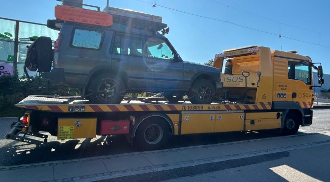 PÅ EVENTYR MED LASSE 2024 DAG 27 – LASSE FÅR PROBLEMER